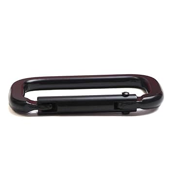 Amazon.co.jp: ノーブランド品 フラット四角型カラビナ/スクエア